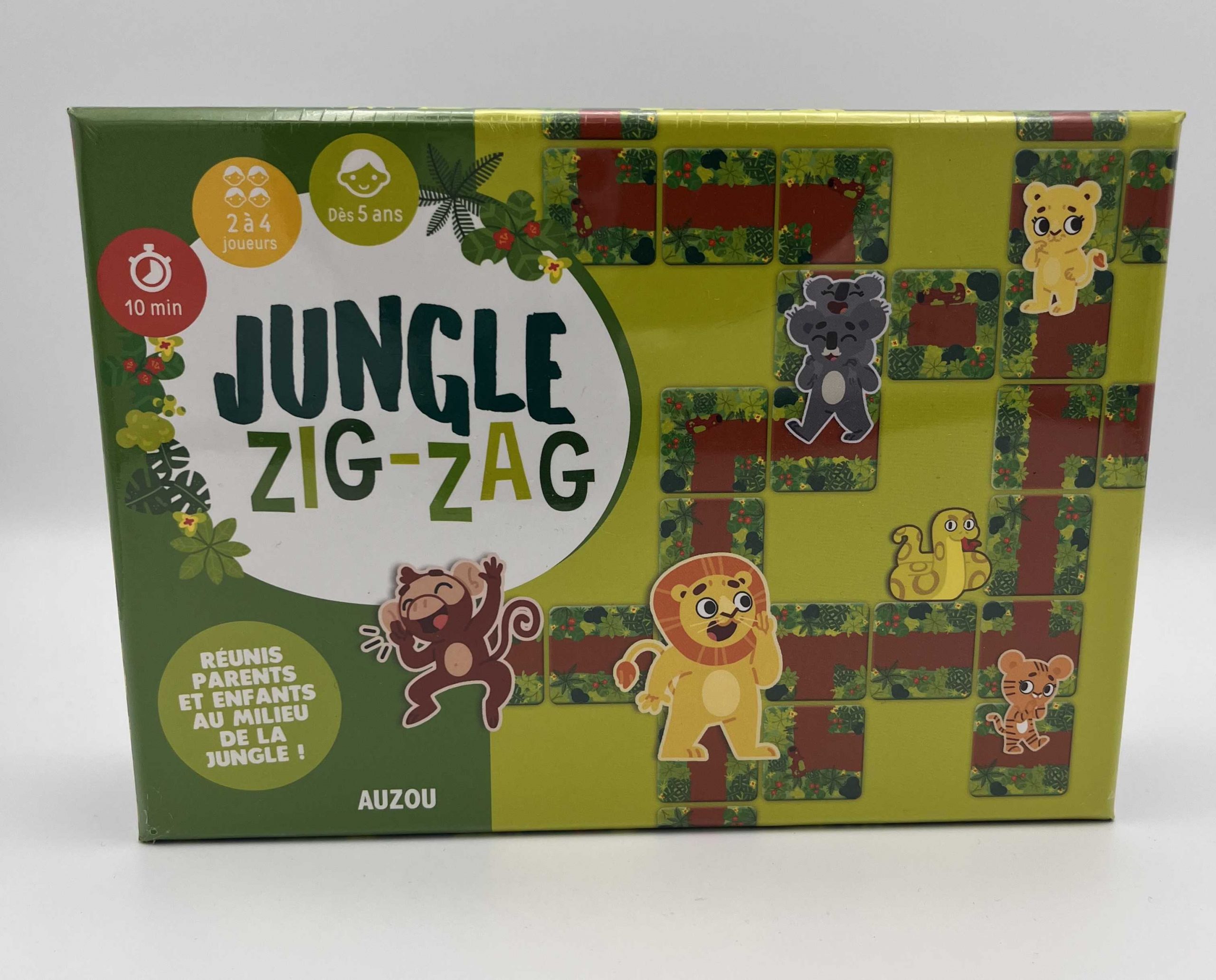 Boite de jeu la Jungle Zig Zag • Zoo de Jurques