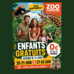 Les enfants visitent le Zoo de Jurques gratuitement les 20, 21, 27 et 28 juin 2026 !